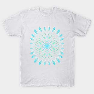 Winter Mountain Kaleidoscope T-Shirt